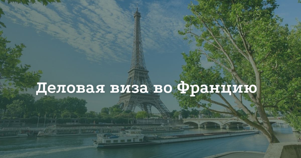 Как получить деловую визу во Францию Как получить деловую визу во Францию